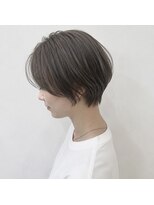 アンリエラ(Unliera)&nbsp;20代30代40代/ショートボブ/透明感グレージュ/松山市美容室
