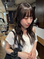 ダブ ギンザ(DaB ginza)&nbsp;グレージュ×顔まわりレイヤー