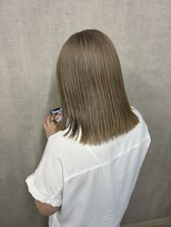 トリコ(ToricO)&nbsp;ミルクティーベージュ　ミルクティーグレージュ　ダブルカラー
