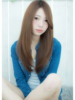 ケーツーナゴヤ(K two NAGOYA) 《K-two栄・矢場町》ルーズで抜け感ある大人ロング(ビフォー)