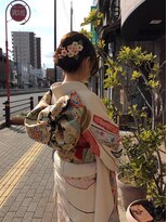 ヘアーズカフェ アン(HAIR'S CAFE an) およばれ着付け