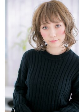 ヘアアンドビューティー ミック(Hair & Beauty miq) ふわくしゅっ♪立体感あるルーズカール(miq阿佐ヶ谷)