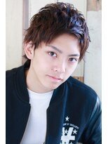 エミル 国分寺(emile)&nbsp;ツーブロックのアップバングで無造作ショート【国分寺】