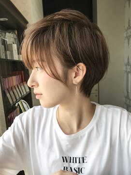 ジアン バイ ミルボン NU茶屋町+(GIEN by milbon) とにかくシルエットが丸いのを重視したい方向けショート