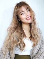 アルバム 渋谷パルコ(ALBUM)&nbsp;ブロンドベージュロング_アッシュブラウンネオウルフ_46648