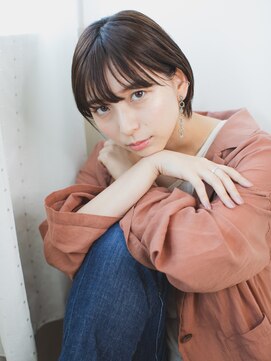 シュシュ(chouchou) スタイリングいらず！好感度の高いシースルーボブ☆