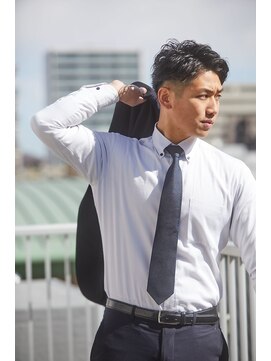 メンズサロンドットリアン(dot. lien) 【men’s salon dot. Tokyo】ビジネスショートアップバング