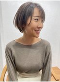 ナチュラルマッシュ ひし形シルエット