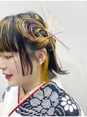 成人式・卒業式水引きアレンジ