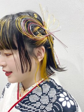 カモン(CAMON) 成人式・卒業式水引きアレンジ