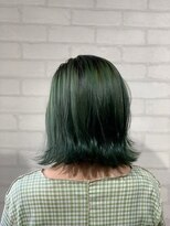 ビス ヘア アンド ビューティー 西新井店(Vis Hair＆Beauty) グリーン/ハイトーンカラー/個性派/インスタ人気