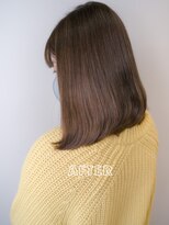 フィッツコア(FITS CORE)&nbsp;モカブラウンと髪質改善とボブ