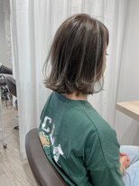 アヴァンス なかもず店(AVANCE.)&nbsp;切りっぱなしボブ×ロブ×ハイライト×コントラスト