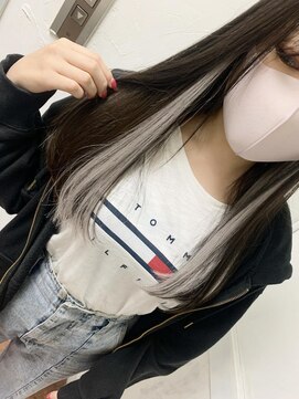 アンク クロス 池袋北口店(ANKHCROSS) シールで簡単インナーカラー