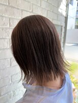 ナティ(nati)&nbsp;切りっぱなしボブ　40代/白髪染め