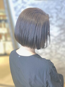 タヤ 東急百貨店吉祥寺店(TAYA) ミニボブ/ソフトアッシュベージュ/ワンレングス