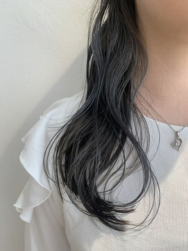 バズ(BUZZ) インナーカラー×アッシュグレー