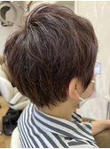 ふんわりショートヘア