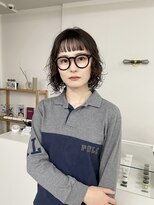 ディッシィ 立川(D'ICI)&nbsp;《SAYAKA》オン眉ボブ×パーマ