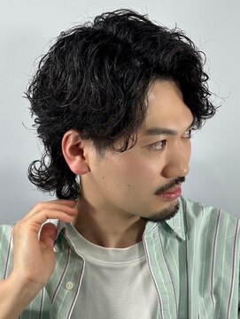 プレミアムバーバー 銀座店(PREMIUM BARBER produce by HIRO GINZA) ツイストスパイラルウルフ