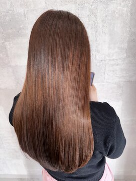 スキル 水戸(SKILL) 髪質改善ストレート/ニュアンスカラー