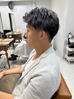 ネイロ 錦糸町(NeiRo)&nbsp;アッシュブラックカルマパーマベリーショートダークアッシュ