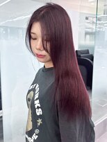 アルバム 渋谷パルコ(ALBUM)&nbsp;美髪くびレイヤーレイヤーロングベビーピンク_ba506131