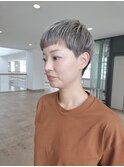 ハイトーンのベリーショート/ショートカット/20代/30代/40代