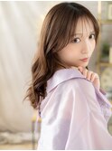 韓国風巻き透けバングこなれロングレイヤーa志木20代30代40代