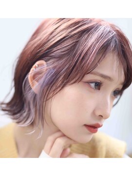 ヘアーメイクポリッシュ 桂店 髪質改善/ハイライト/髪質改善トリートメント/イルミナカラー