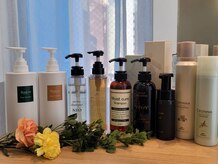 アウラ(Aura)の雰囲気（髪や頭皮にあわせて８種類のシャンプー剤を取り揃えております。）