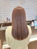 ミック ヘアアンドメイクアップ 高田店(miq Hair&Make up)&nbsp;イルミナカラー/ブラウンベージュ/暖色カラー/透明感カラー