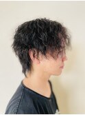 メンズマッシュウルフ