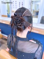 タグマル&nbsp;タイトなねじねじカチモリヘア☆