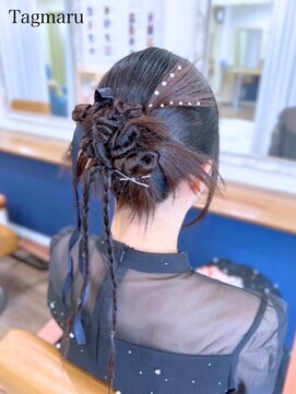 タグマル タイトなねじねじカチモリヘア☆