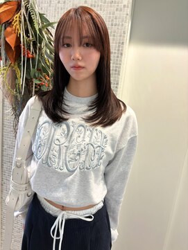 ラパンセヴェール(LA PENSEE VERT) 顔まわりレイヤー、レイヤーカット