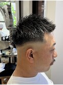 スキンフェード/ベリーショート/大人メンズ/刈り上げヘア