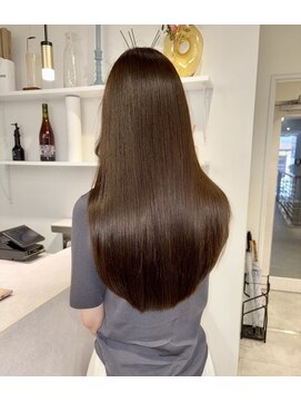 ハオ(hao) 【hao渋谷】梅雨、夏の湿気に負けない！髪質改善ストレート！