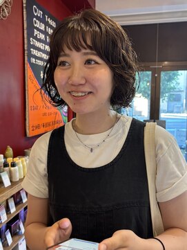 オアズヘアービィグラッド(ORe'S HAIR BE GLaD) ボブパーマ