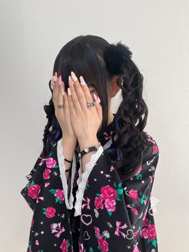 ルノンルージュ(Renon Rouge) ツインテール編みたらしハート