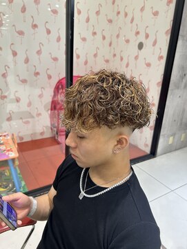 アース 八王子店(HAIR&MAKE EARTH) メンズスペインカール