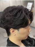 フェザーパーマフェザーショートダウンパーマ