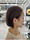 ボブ、ミニボブ、ブリーチ