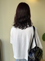 ヒントステーション(HINTSTATION)&nbsp;〈浅草 半個室〉ワインレッド×パーマ