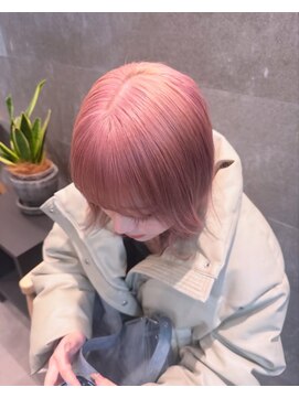 ユーザ(YUZA) ピンクベージュ