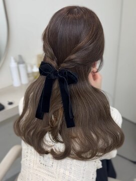 エン 栄店(enne) ココアベージュ/クラゲヘアー/レイヤー/小顔/ココアブラウン/栄