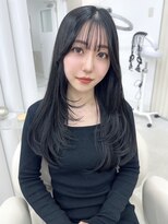ユイマァル 岡山店(YUIMARL)&nbsp;スーパーロングレイヤー20代30代40代ハッシュカットくびれヘア