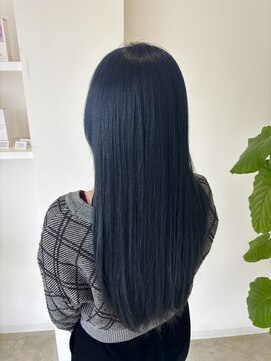 リアン バイ ヘアー(Lien by hair) ネイビーブルー
