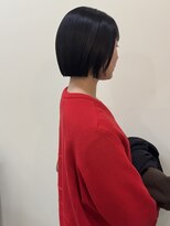 ヒントステーション(HINTSTATION) 〈浅草 半個室〉ショートボブ×グレージュ