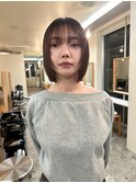 透明感のあるノンジアミンカラー